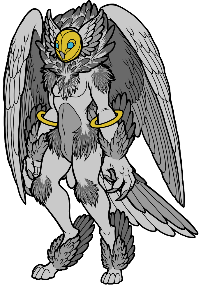 An example of an anthro angel Guardian.